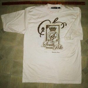 Vintage 1990's White South Pole Hip Hop Top